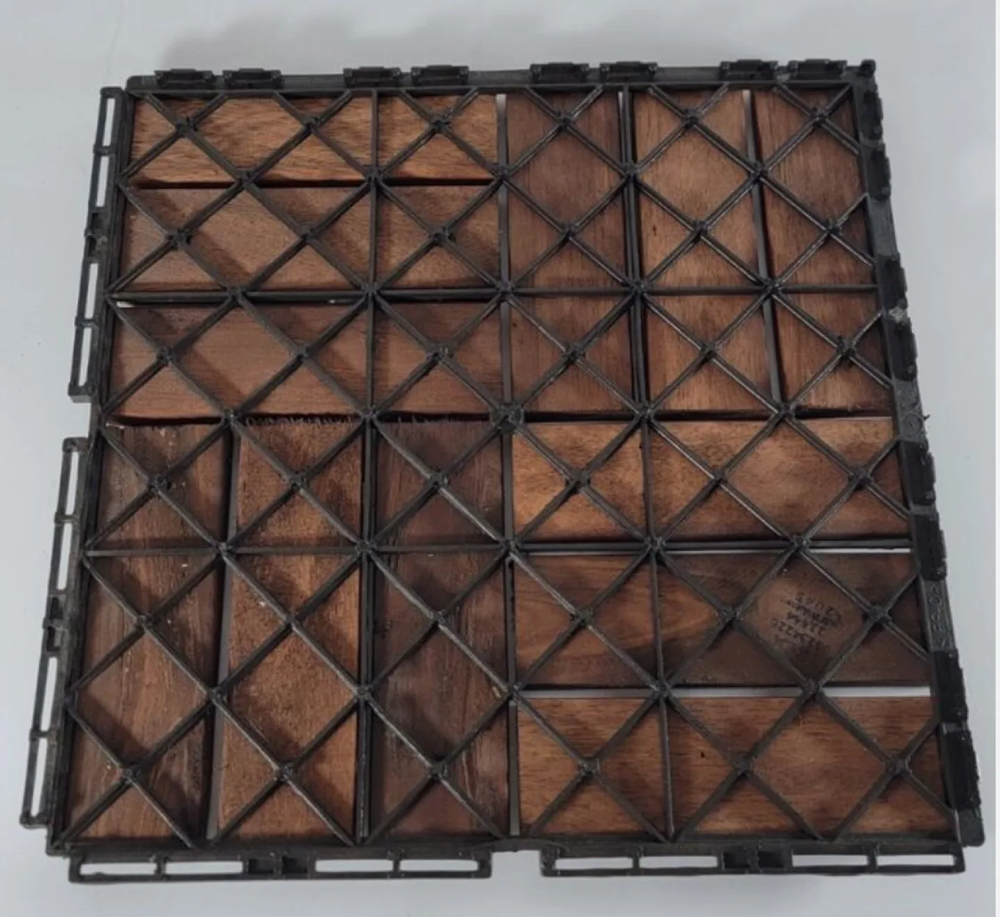 IKEA Runnen Deck Tiles - Dark Brown - 48 tiles image indicator(2)