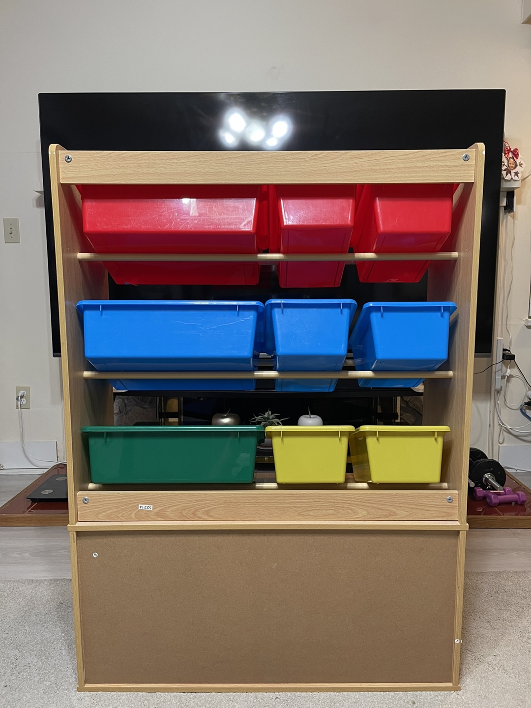 Kids' Toy Organizer with Colorful Bins - photo 5