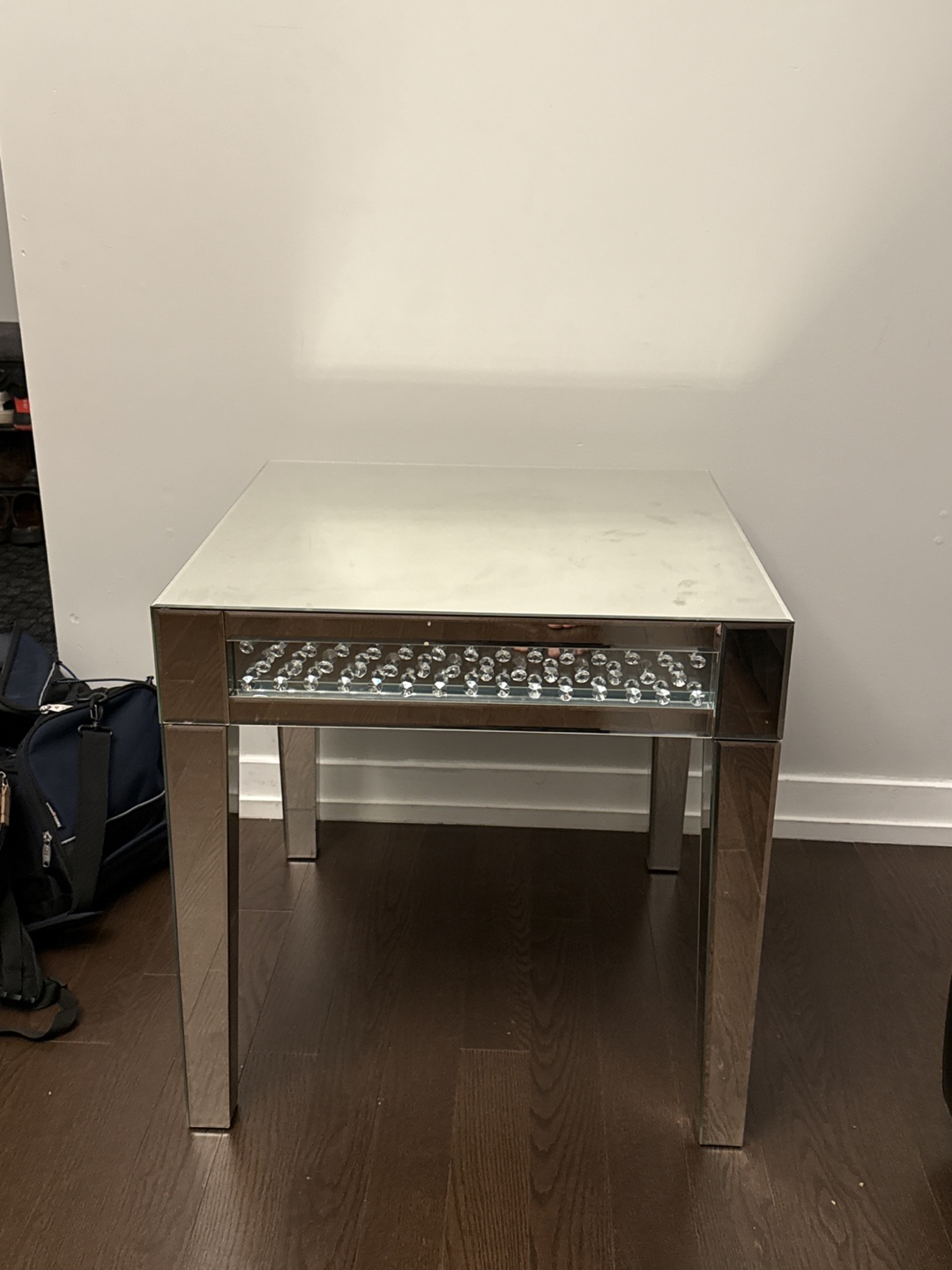 Mirrored Side Table