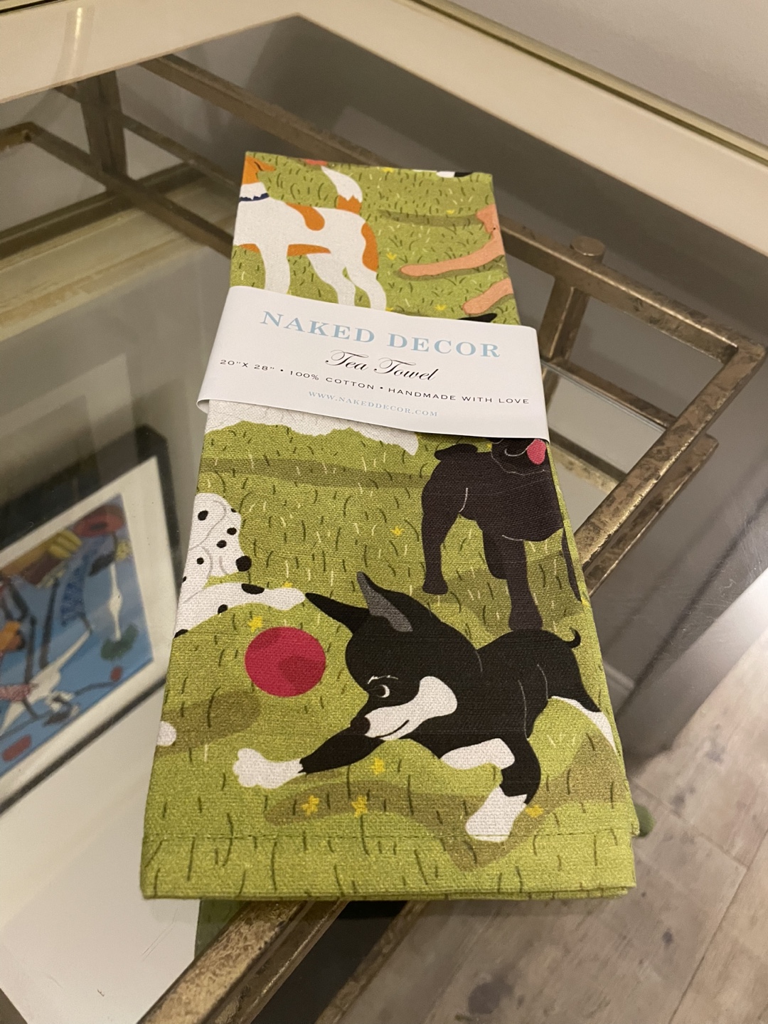Adorable Dog Tea Towel - NEW - photo 2