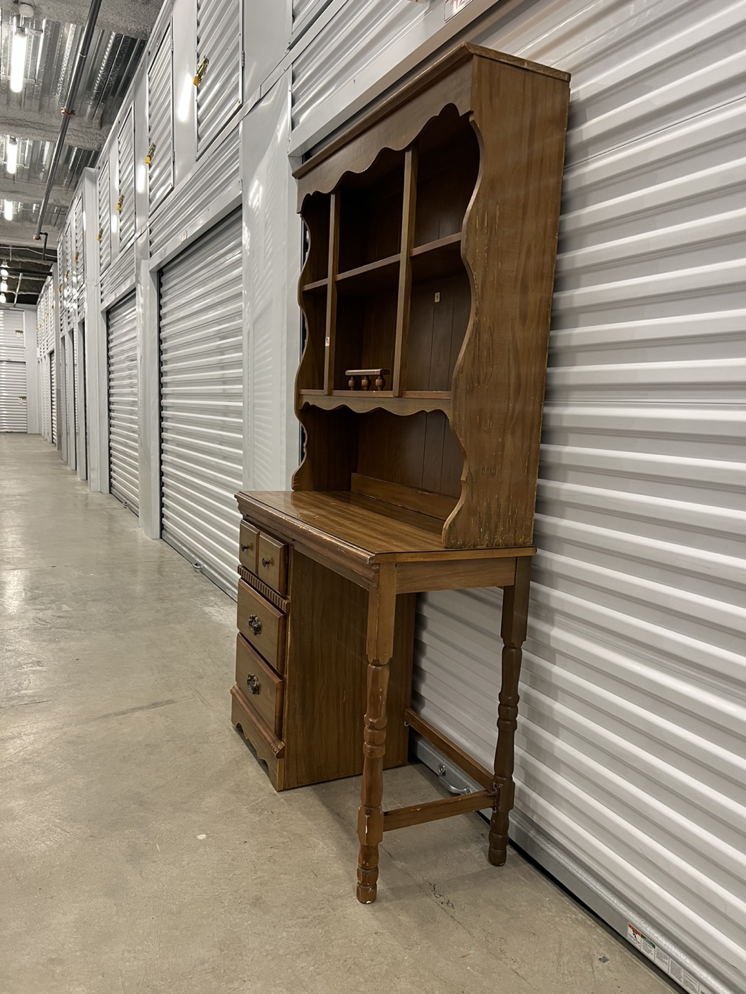Vintage Sears Homestead Desk with Hutch - photo 2