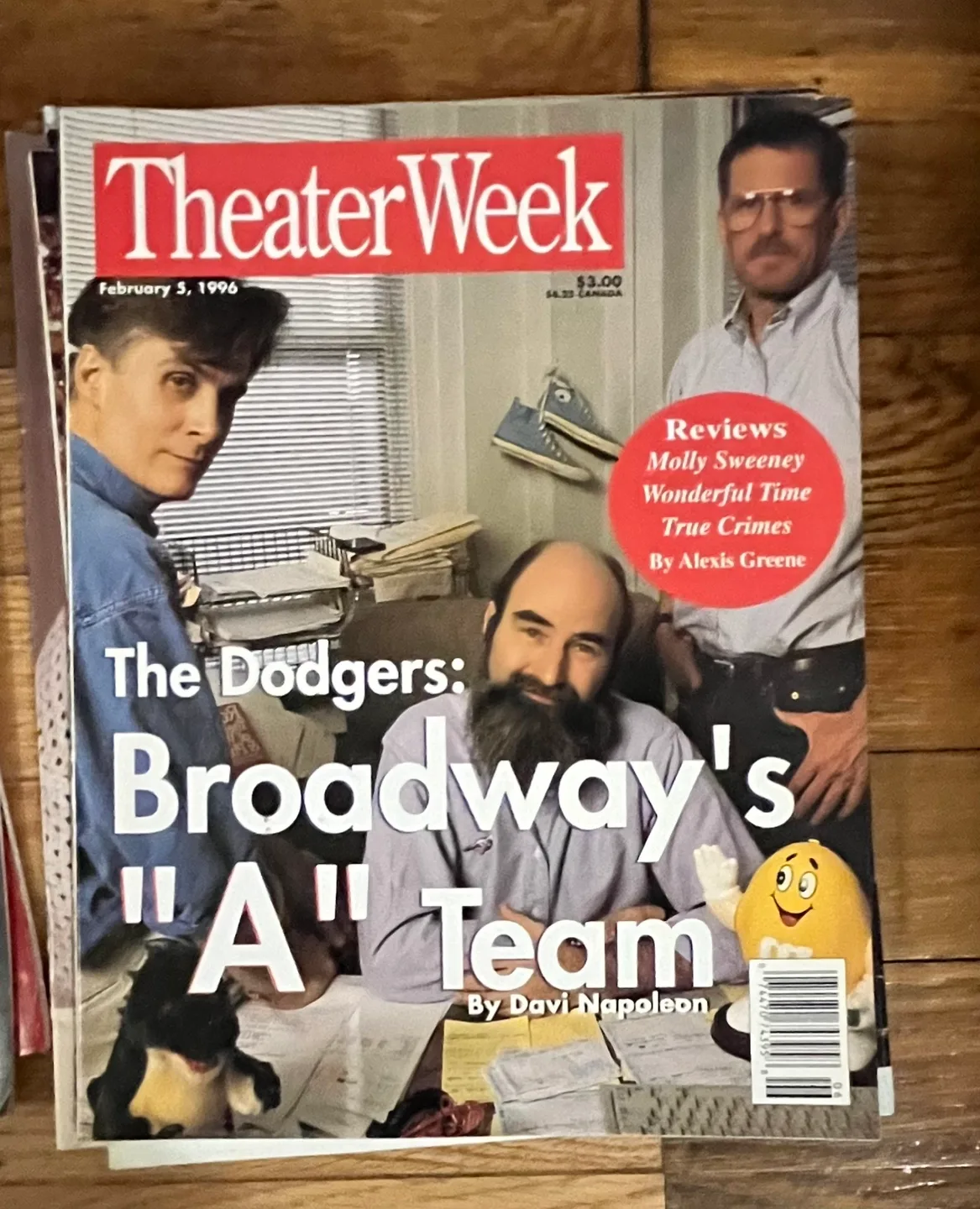 Lot of 5 Vintage TheaterWeek Magazines image indicator(3)