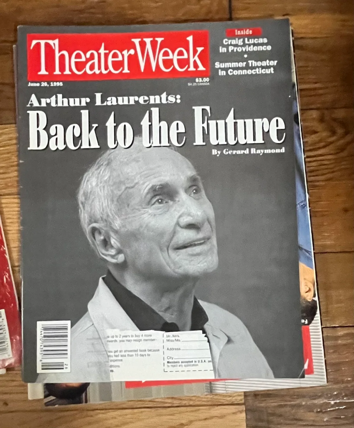 Lot of 5 Vintage TheaterWeek Magazines image indicator(4)