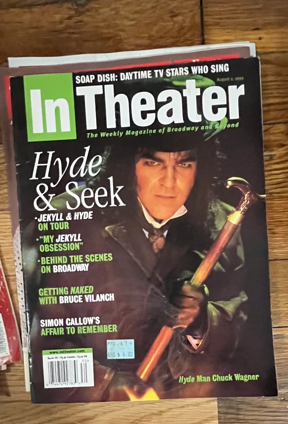 Lot of 5 Vintage TheaterWeek Magazines image indicator(6)
