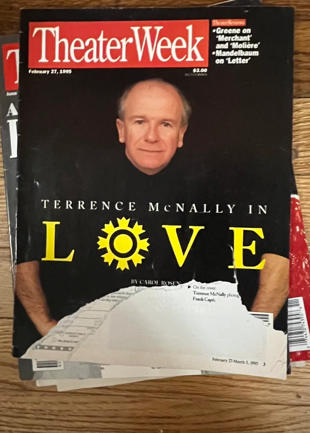 Lot of 5 Vintage TheaterWeek Magazines image indicator(5)