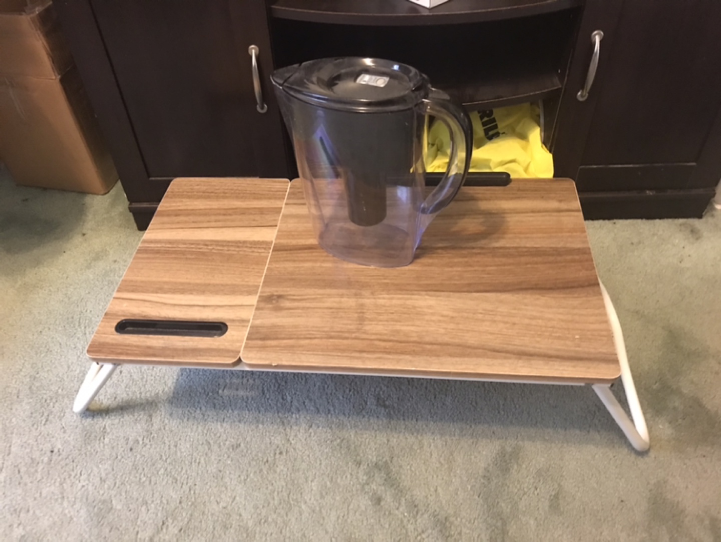 Portable Laptop Table with Foldable Legs