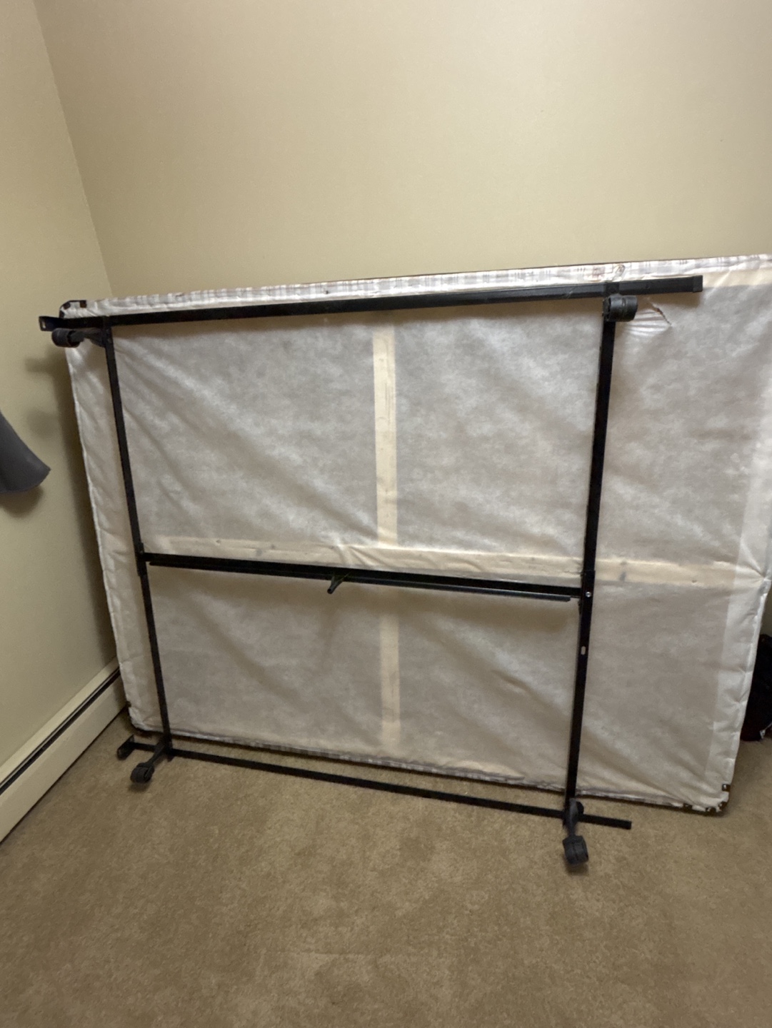 Queen mattress, box spring, and frame - photo 3