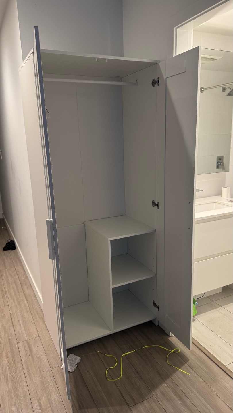 IKEA BRIMNES Wardrobe - white - photo 2