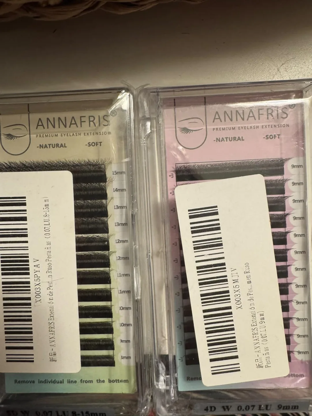 Annafris Premium Eyelash Extensions - 2 Boxes image indicator(3)