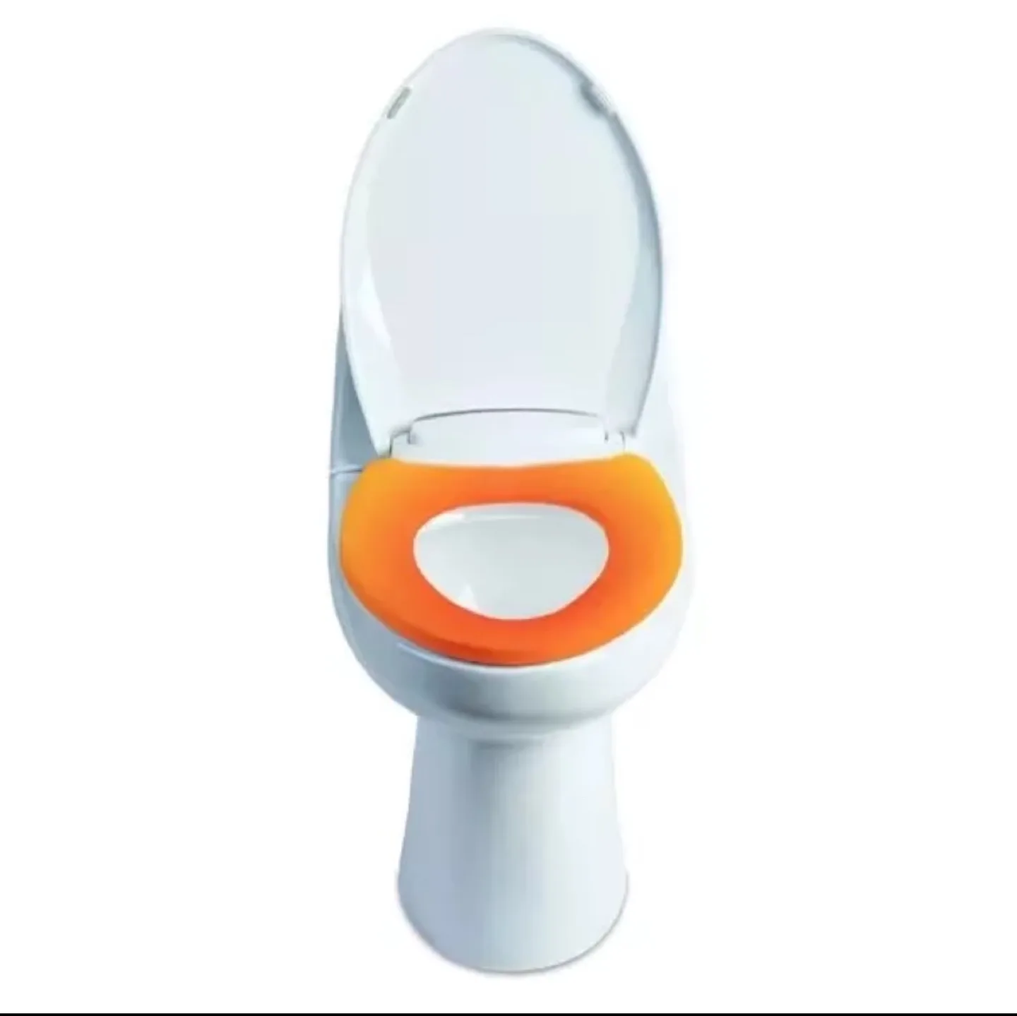 ❄️ NIB LumaWarm ROUND Heated Electric Warm Toilet Seat Lit image indicator(3)