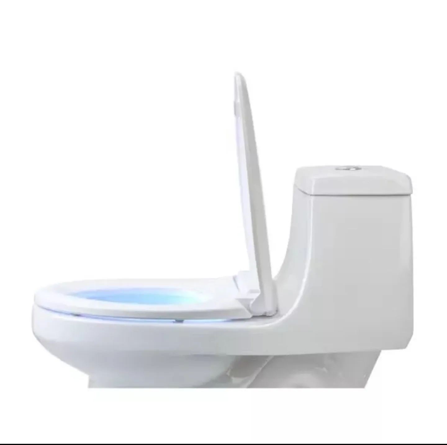 ❄️ NIB LumaWarm ROUND Heated Electric Warm Toilet Seat Lit image indicator(6)