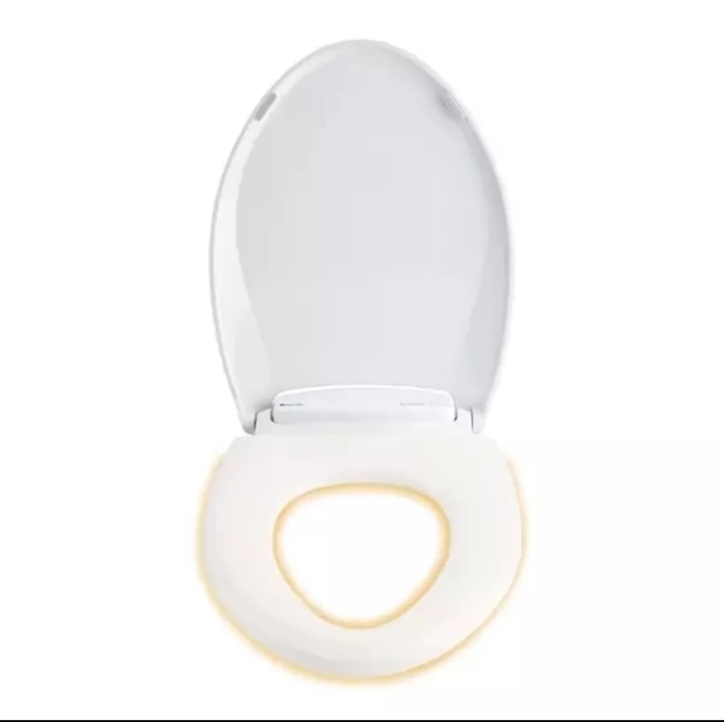 ❄️ NIB LumaWarm ROUND Heated Electric Warm Toilet Seat Lit image indicator(2)
