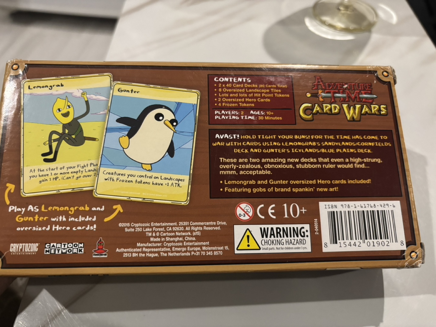 Adventure Time Card Wars: Lemongrab vs. Gunter Collector's Pack - photo 3