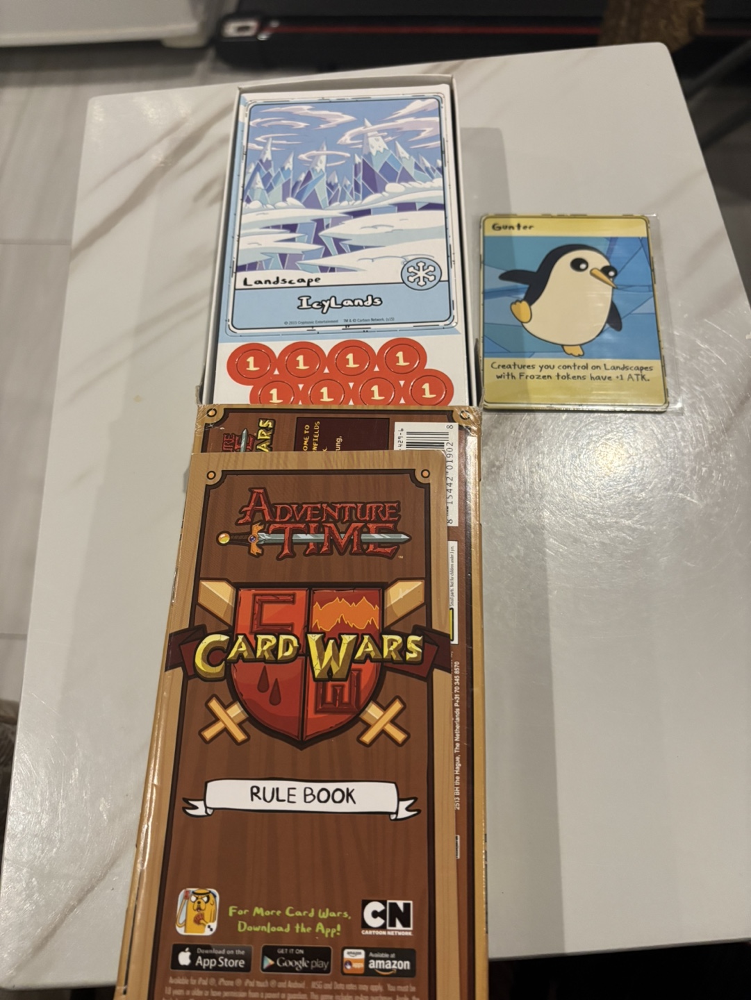 Adventure Time Card Wars: Lemongrab vs. Gunter Collector's Pack - photo 2