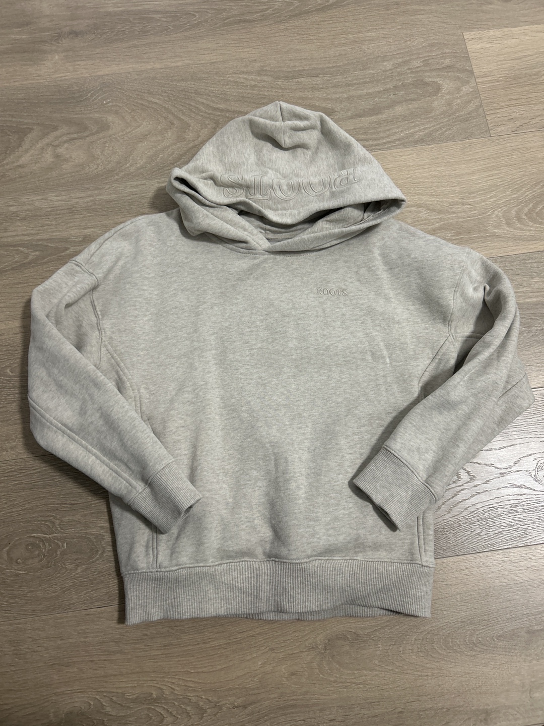 Roots Kids One Hoodie beige Size XL