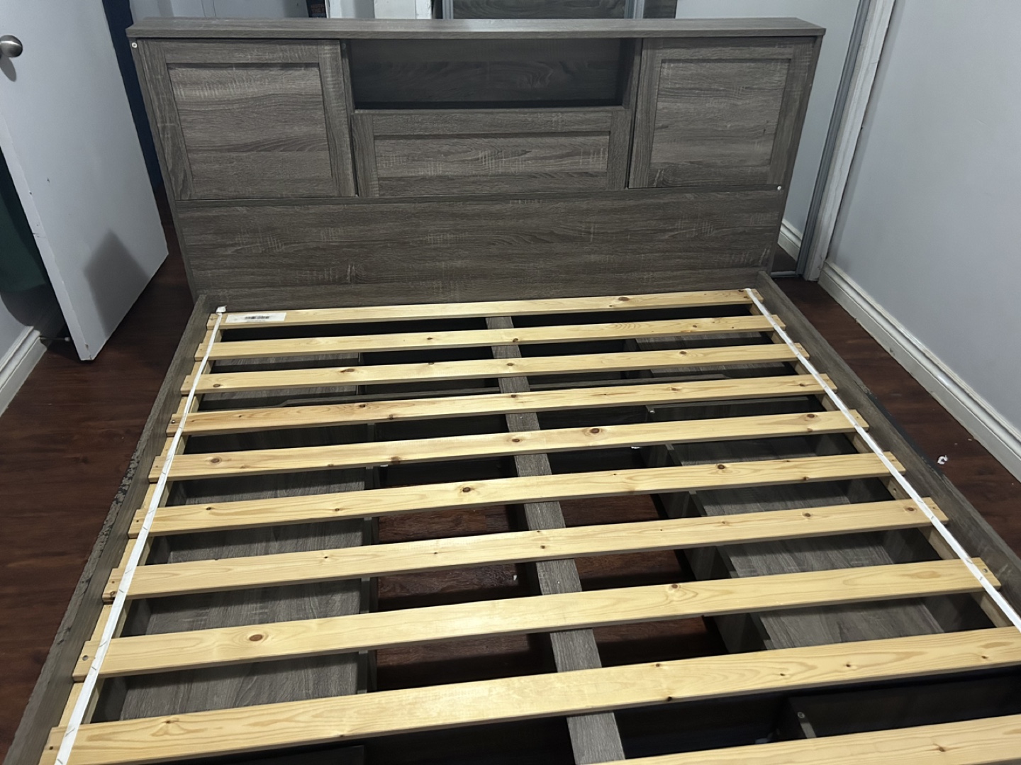 Queen Storage Bed Frame with Headboard