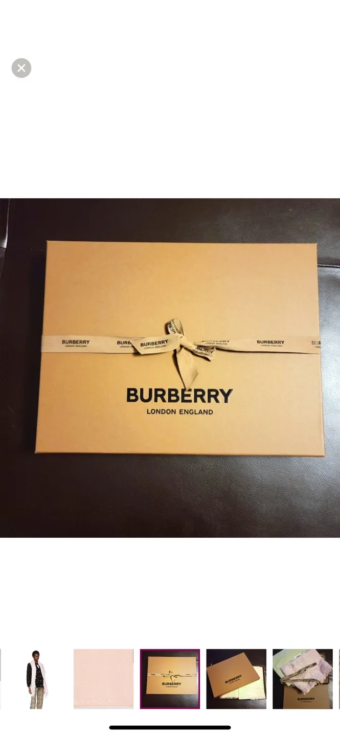 Burberry Blush Pink Scarf - BNWT image indicator(4)