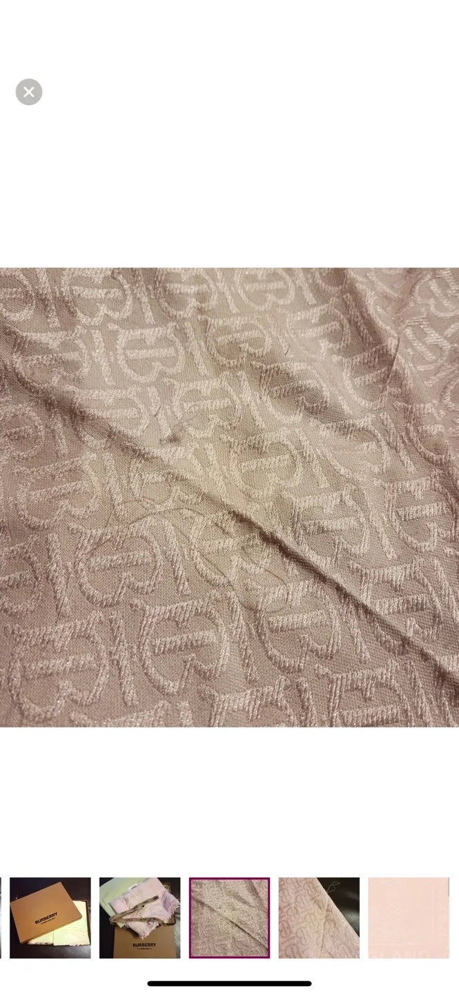 Burberry Blush Pink Scarf - BNWT image indicator(7)