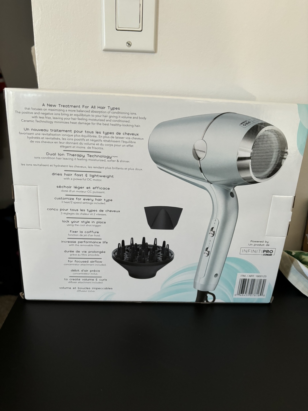 InfinitiPro SmoothWrap Hair Dryer - photo 2