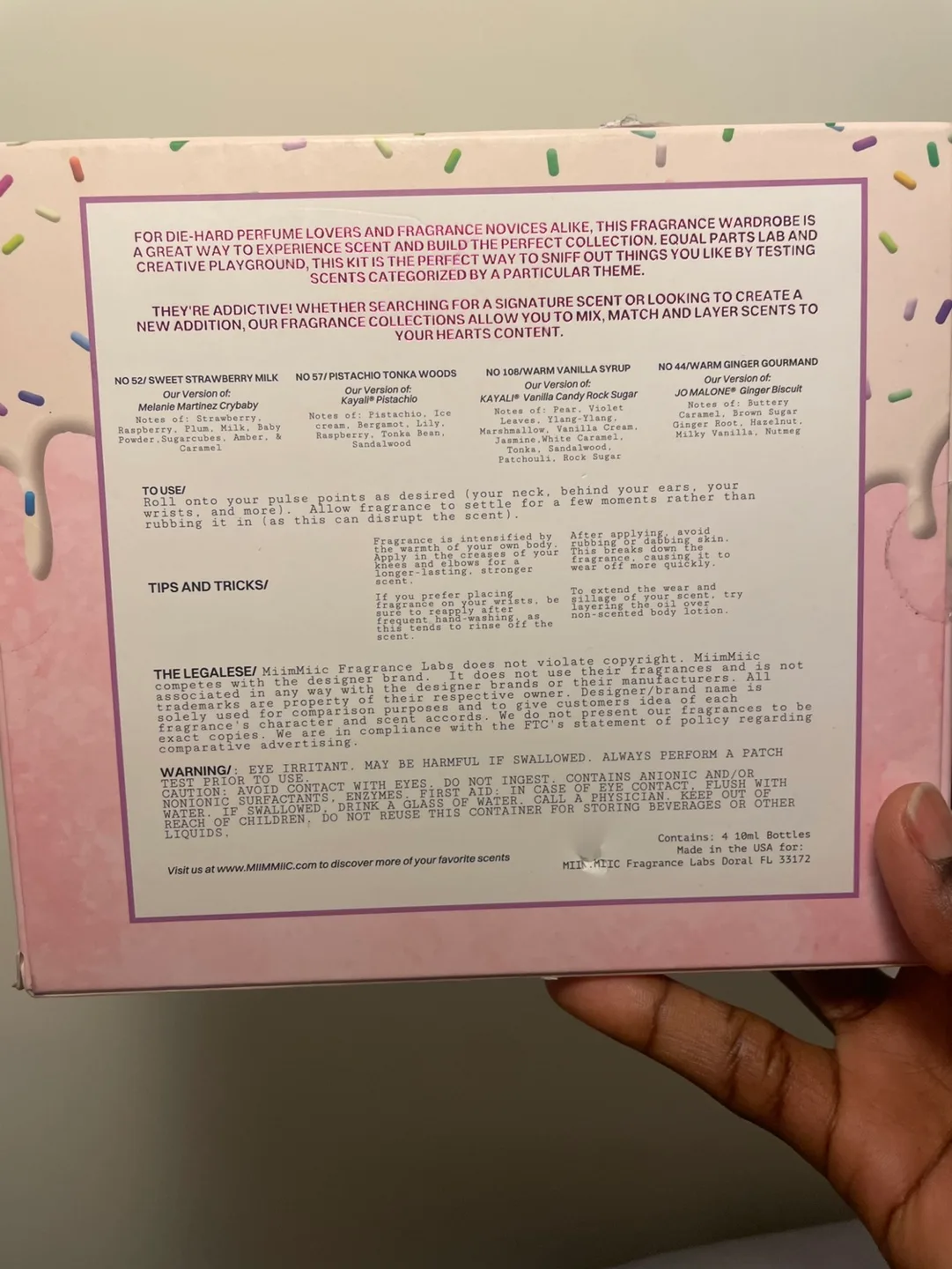 Mimmic Candyland Fragrance Wardrobe Rollerball Set image indicator(2)