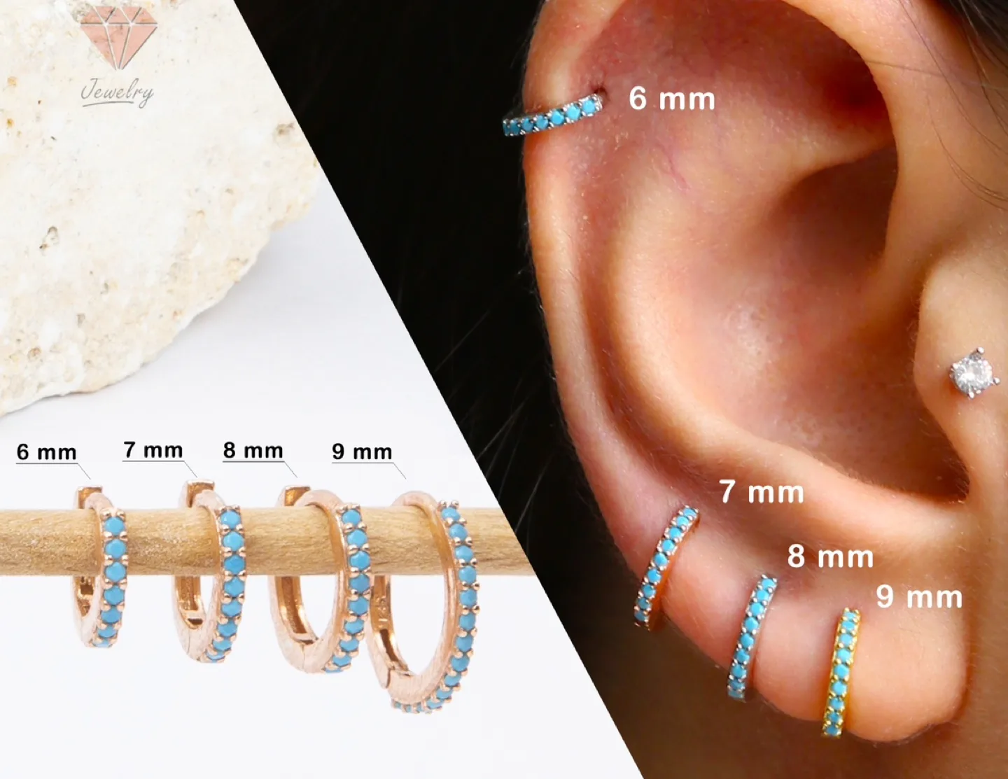 New Stone Earring image indicator(2)