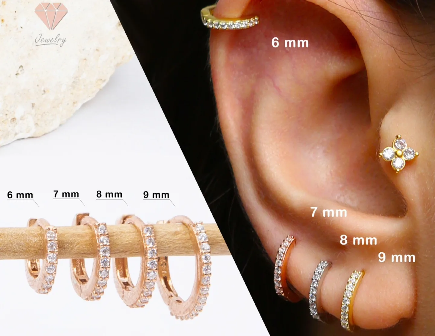 New Stone Earring image indicator(4)