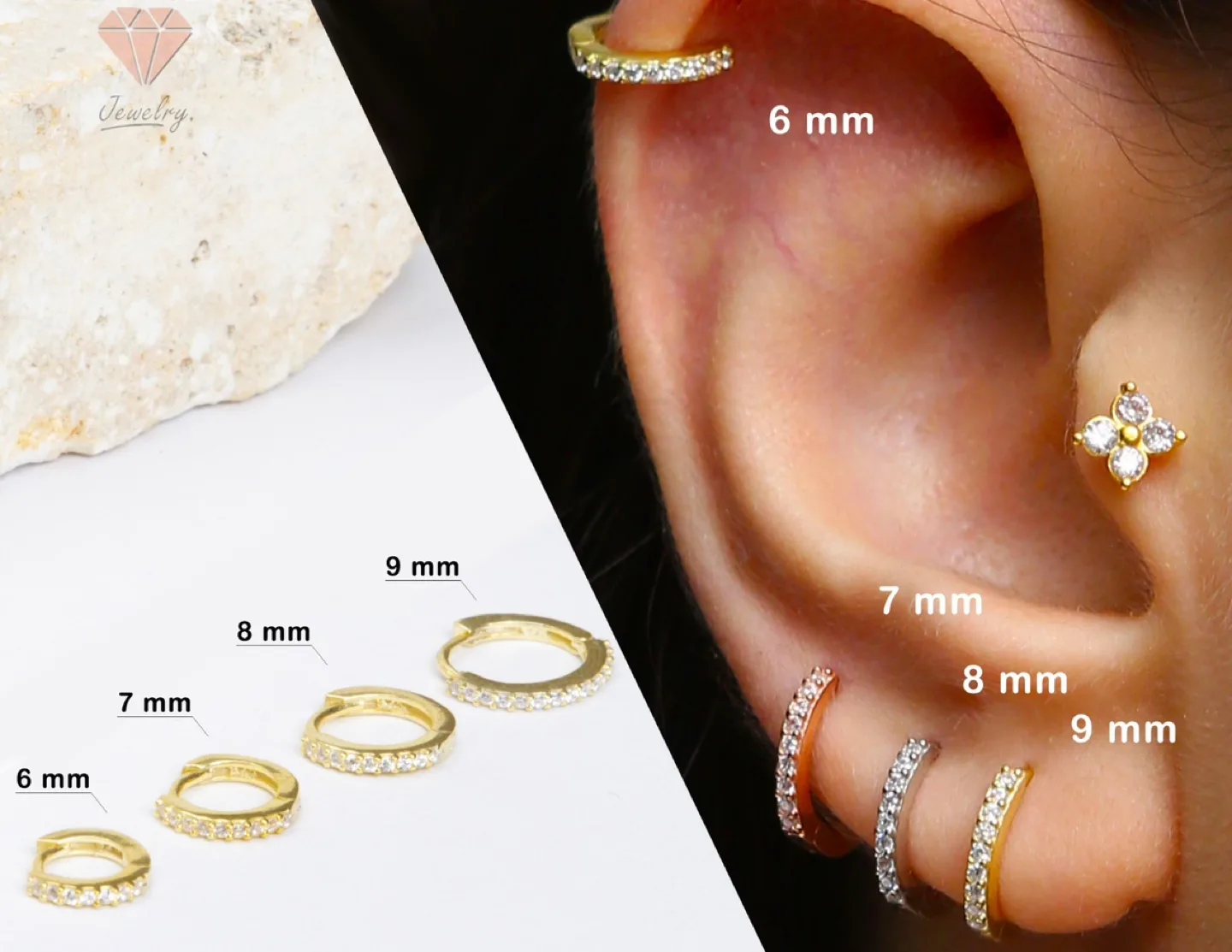 New Stone Earring image indicator(5)