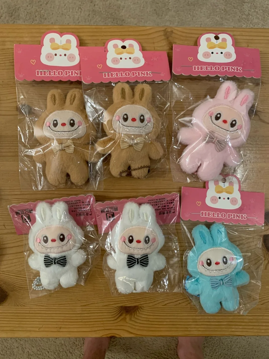 Labubu Keychain Plush Set image indicator(2)