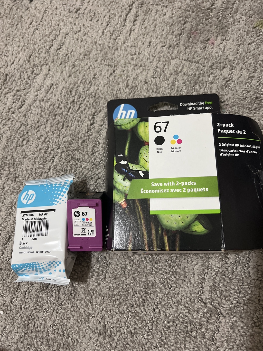 HP 67 Ink Cartridges - 2-pack - photo 3