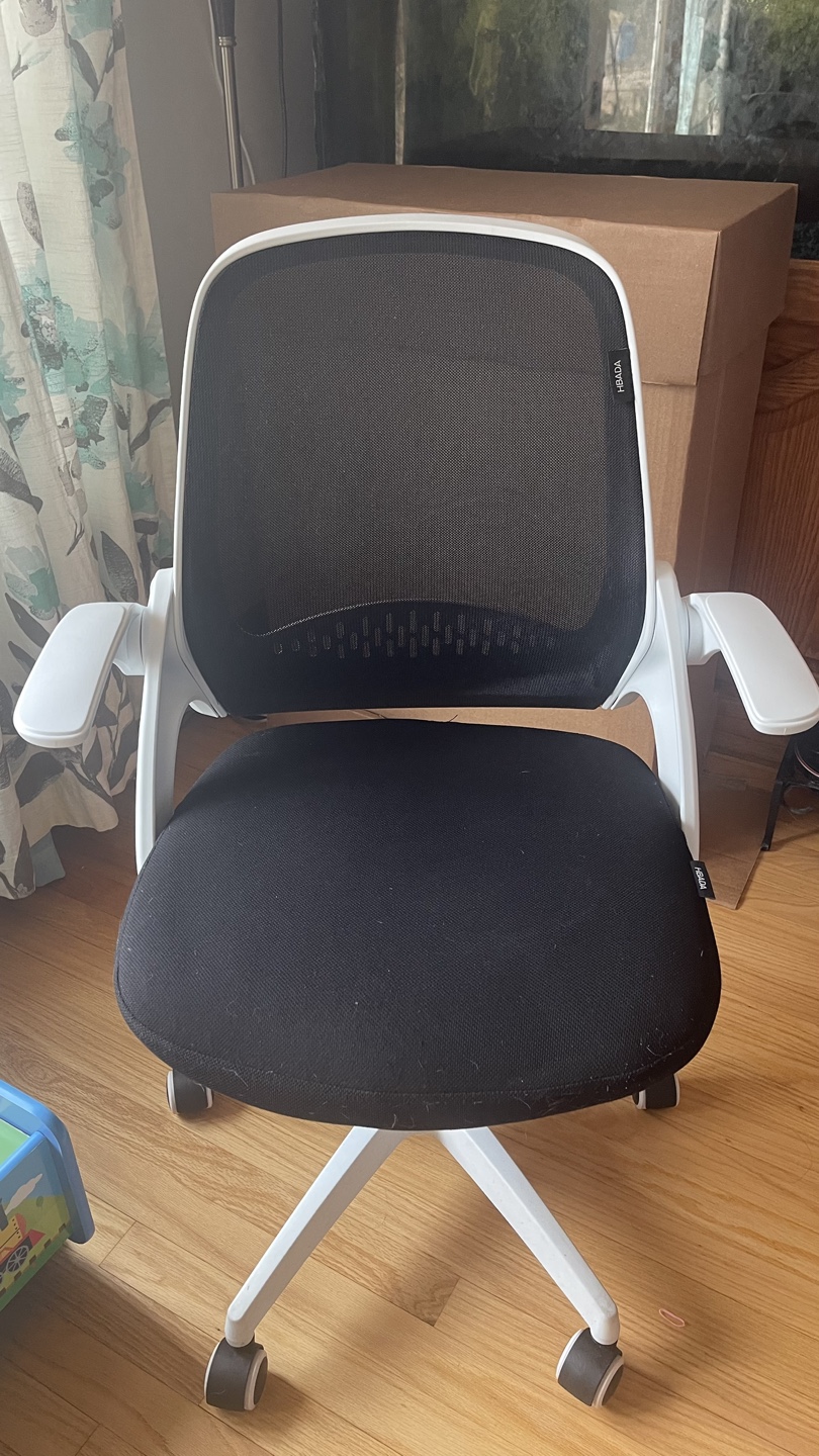Hbada Office Chair - White and Black Mesh Swivel Desk Chair - photo 4