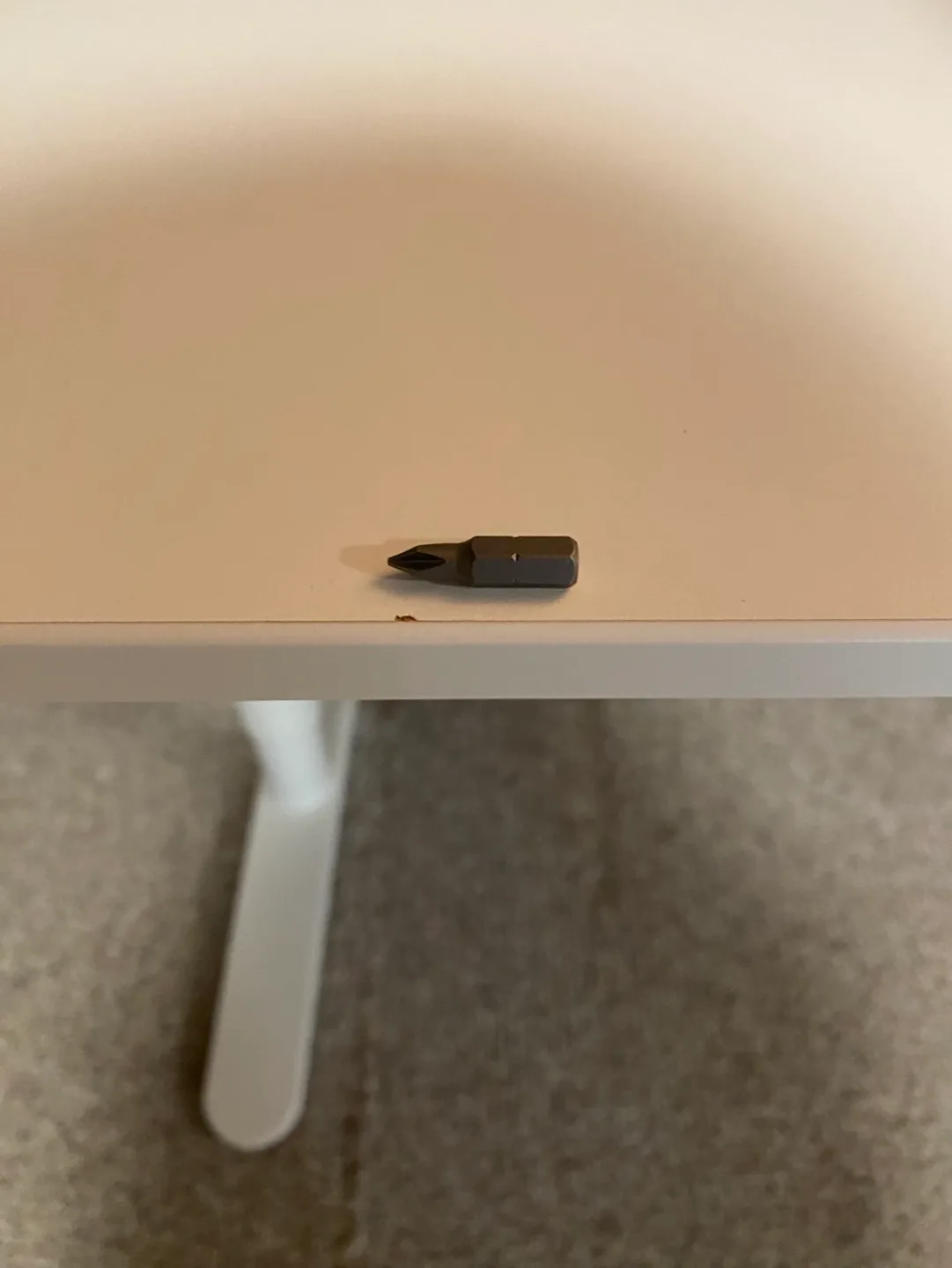 (delivery available)white ikea electric sit/stand desk image indicator(5)