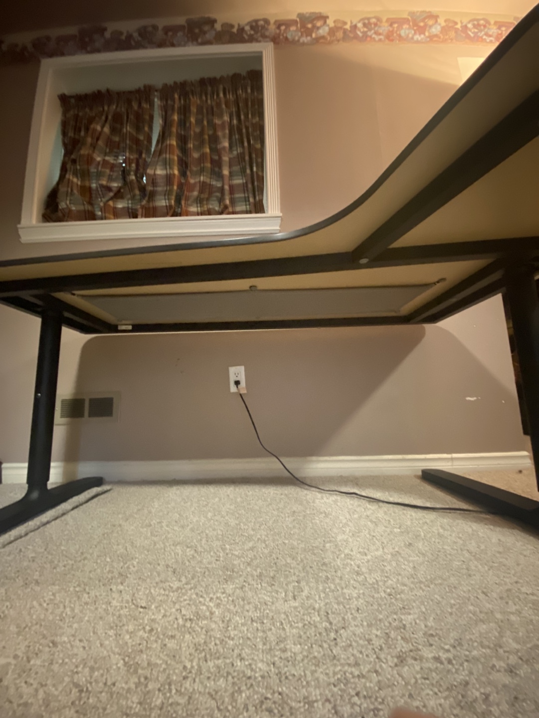 (delivery available)black corner ikea desk - photo 4