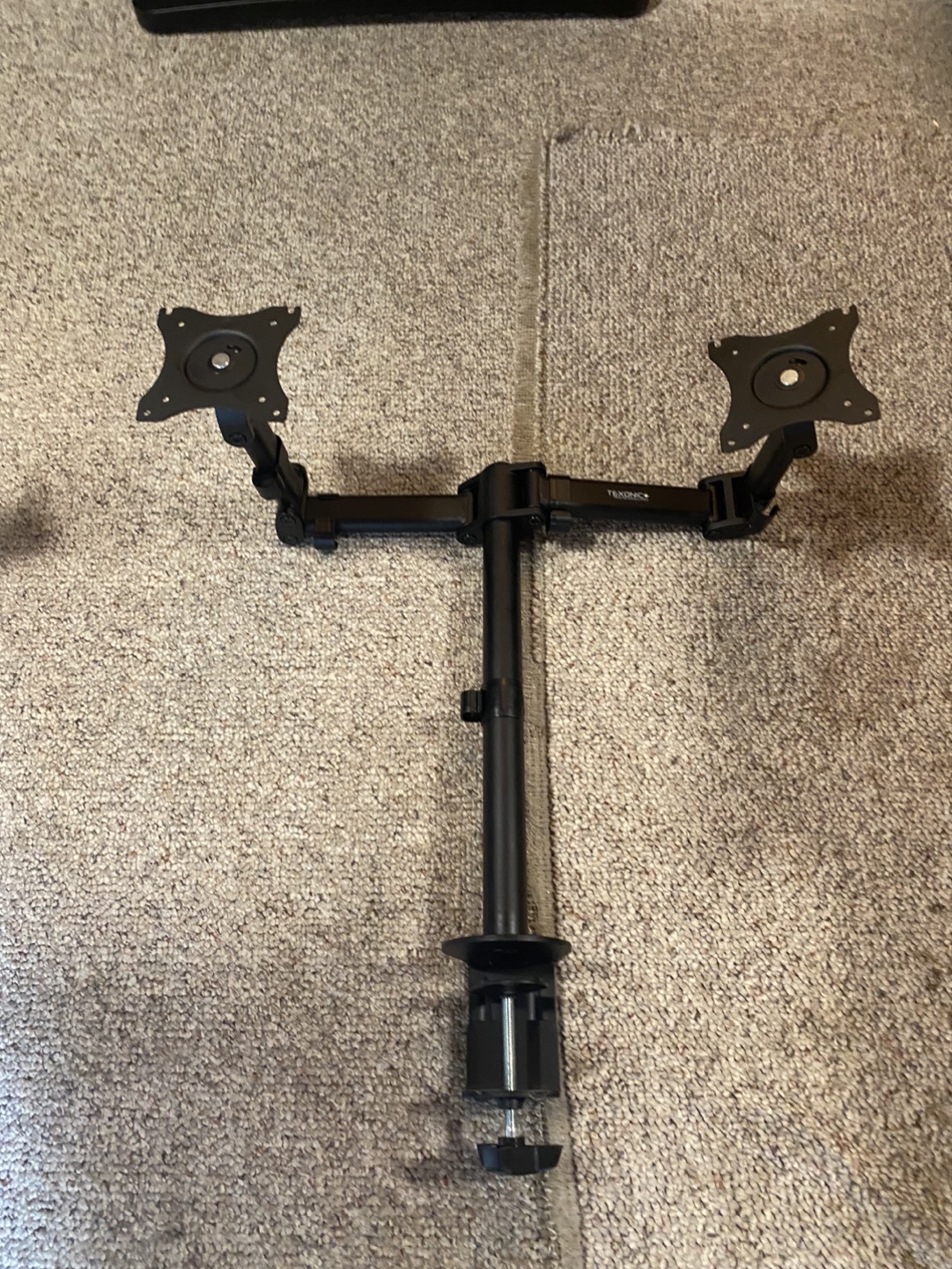 dual arm monitor stand - photo 2