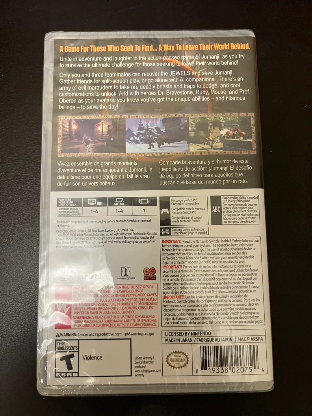 Jumanji: The Video Game - Nintendo Switch image indicator(2)