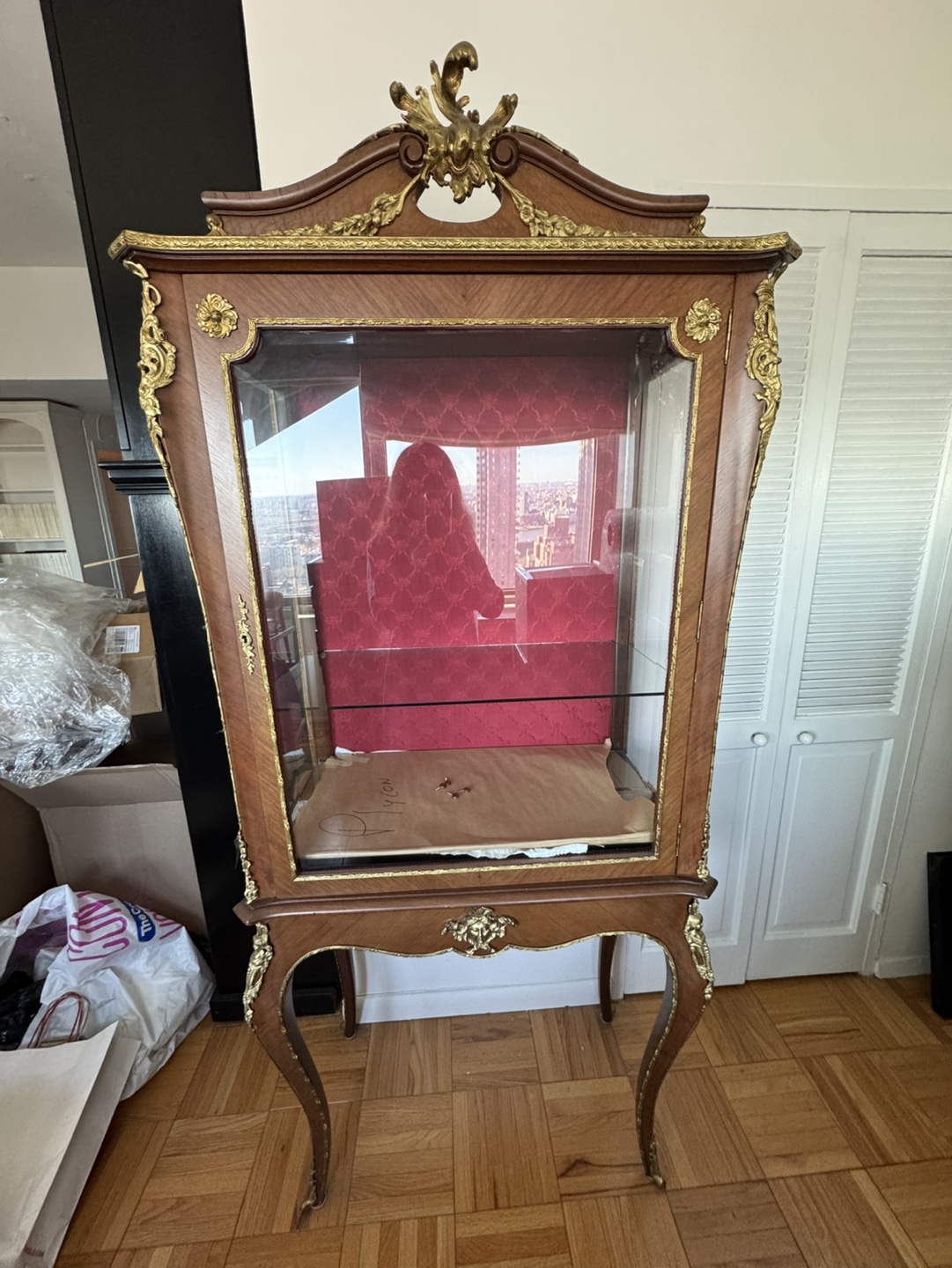Antique French Style Display Cabinet - photo 4