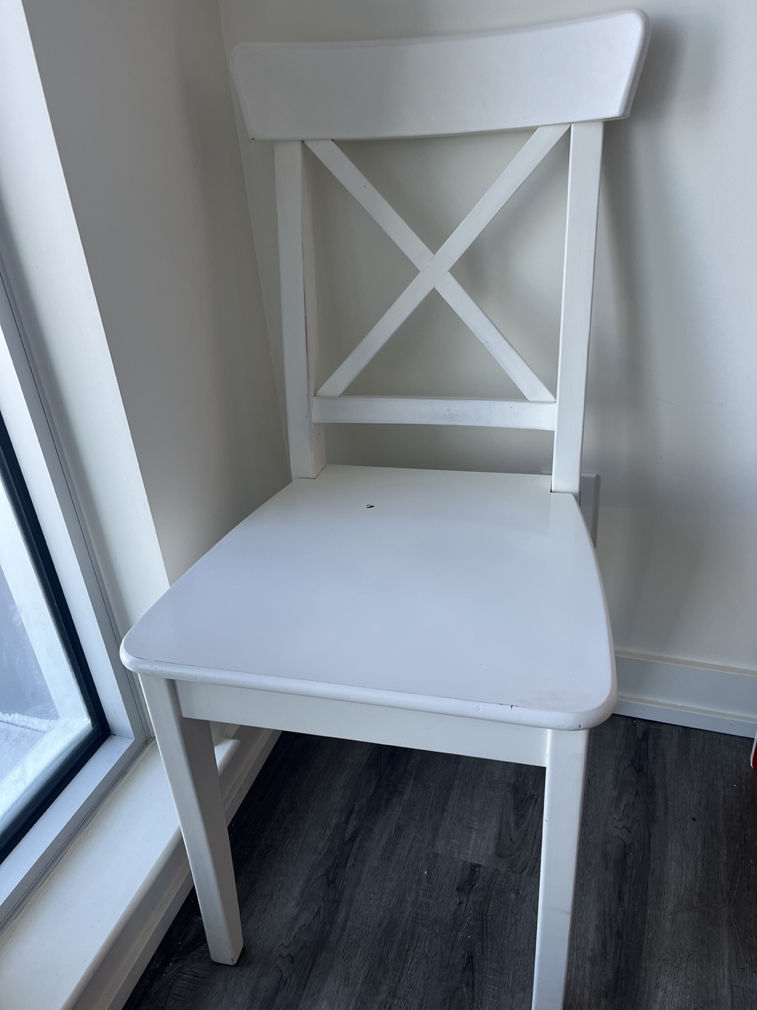 White Wooden Chair