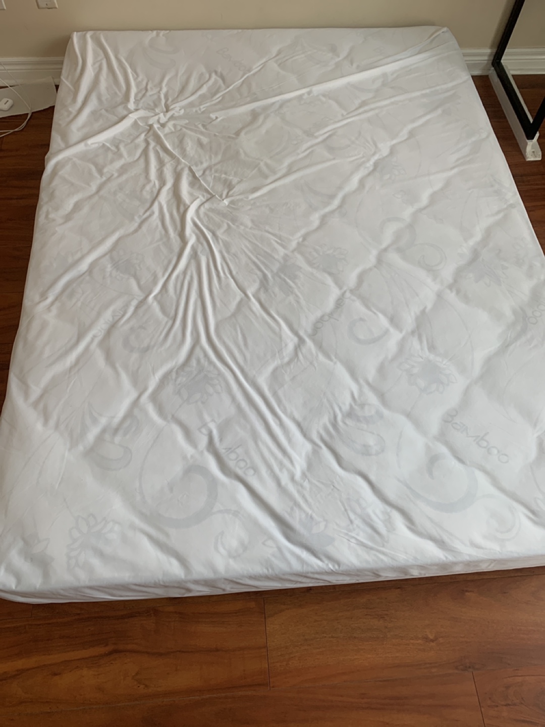 Bamboo Spinal Rest Mattress with Protector - Queen Size