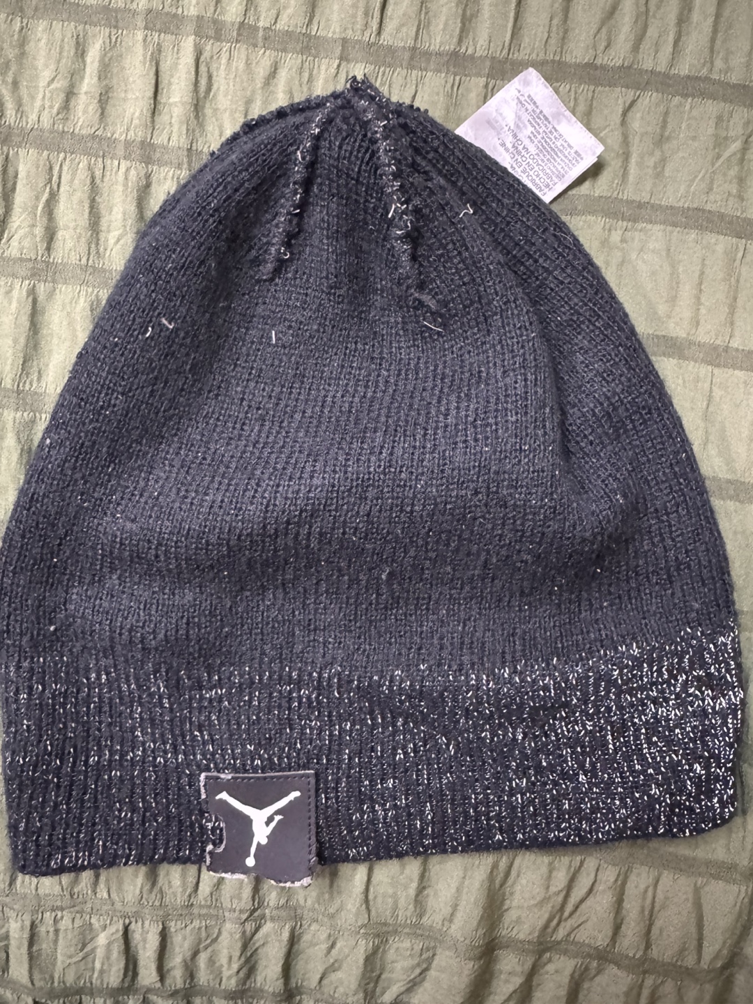 Youth Jordan Brand Beanie - Black Sparkle - photo 5