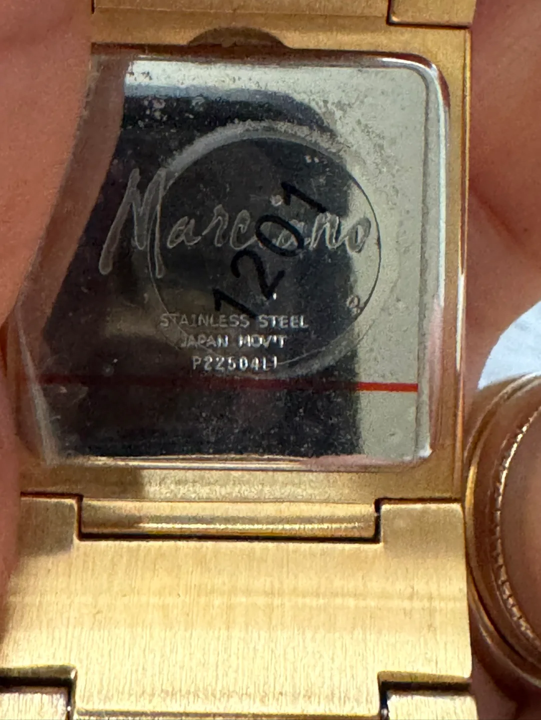 Marciano Gold Tone Crystal Watch image indicator(2)