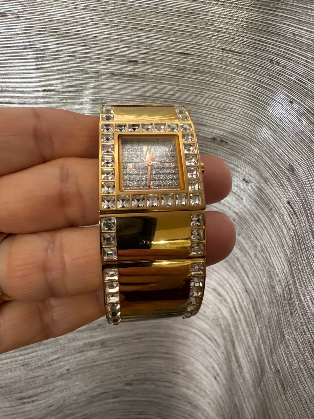 Marciano Gold Tone Crystal Watch image indicator(4)