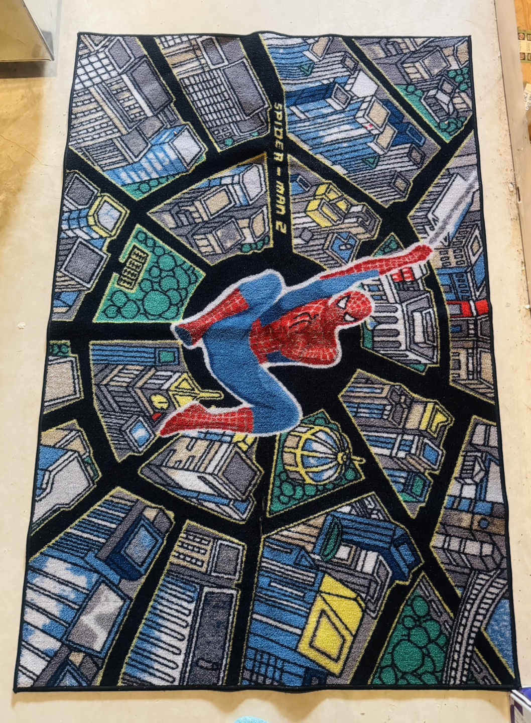 Spiderman Rug