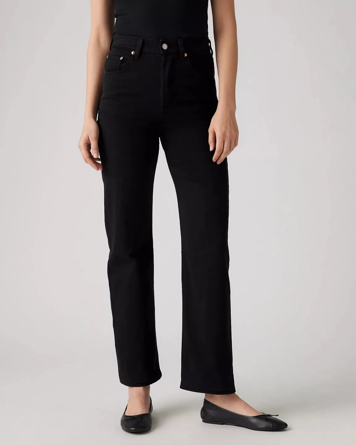 Levi’s Ribcage Straight Ankle Jeans image indicator(4)