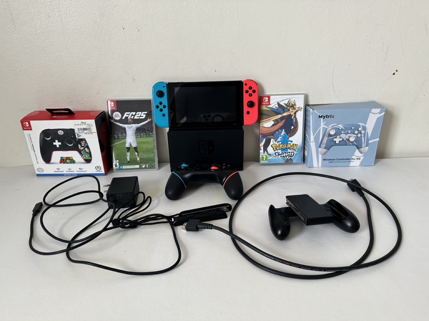 Nintendo Switch Bundle with Games and Accessories