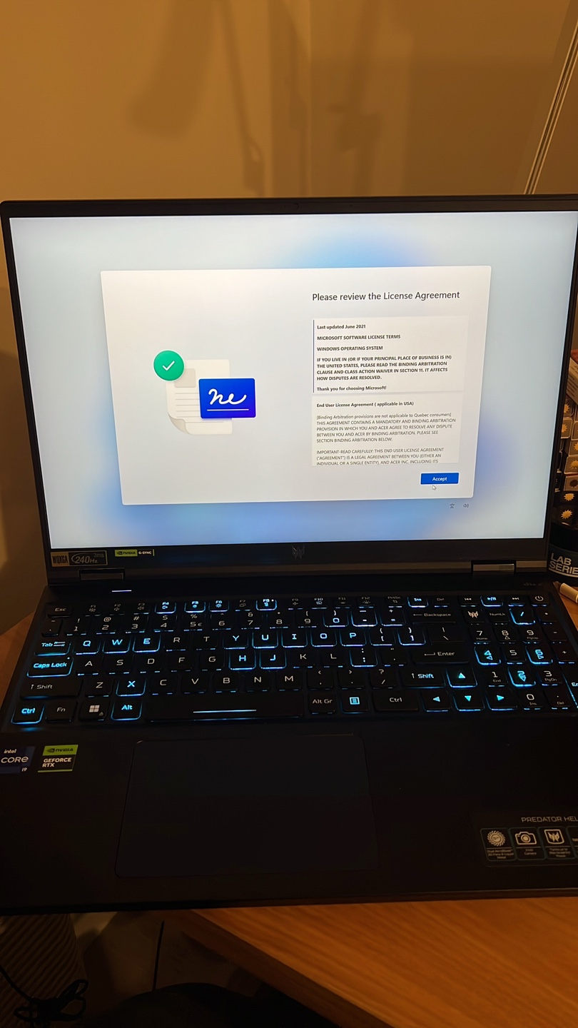 Acer Predator 4080 PH16 Gaming Laptop - photo 5