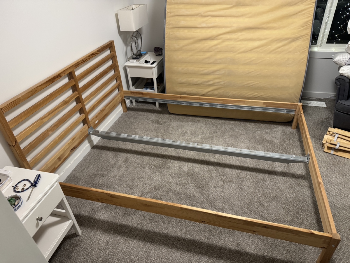 IKEA TARVA Queen Size Bed Frame - photo 2