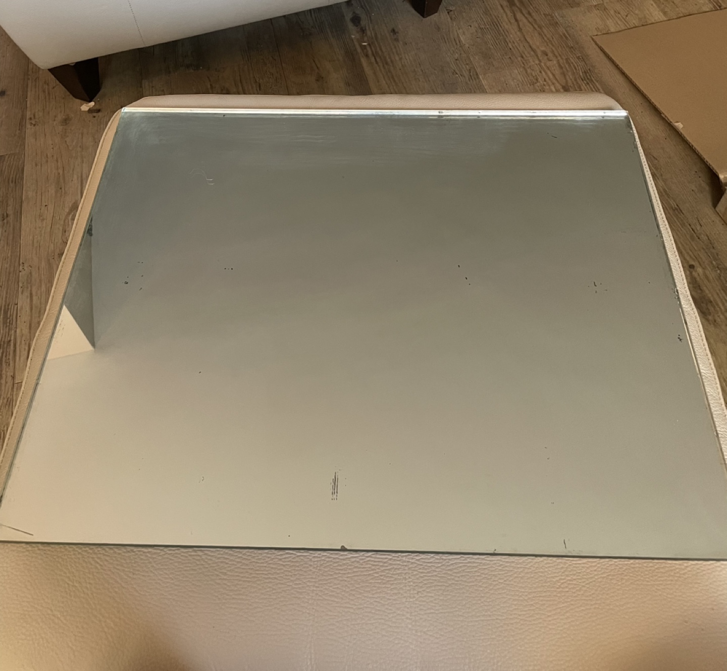 Vintage Lead Mirror - photo 2