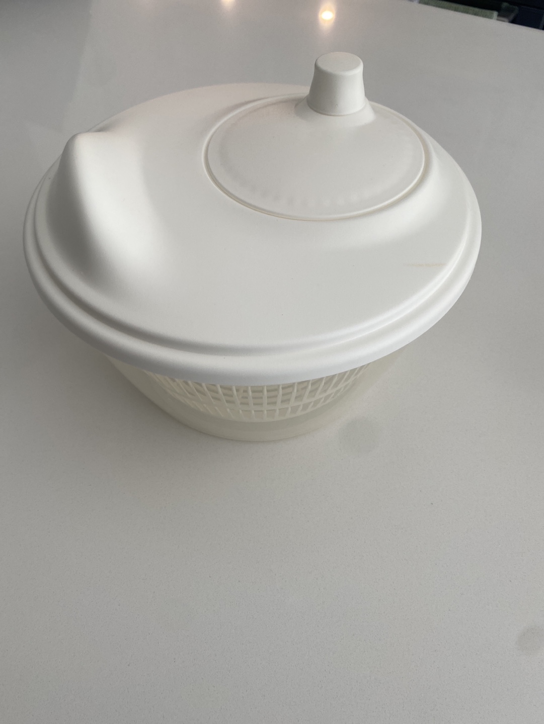 White Ikea Salad Spinner