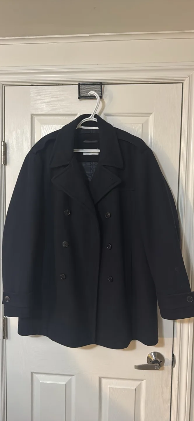 Calvin Klein Men's Peacoat jacket image indicator(3)