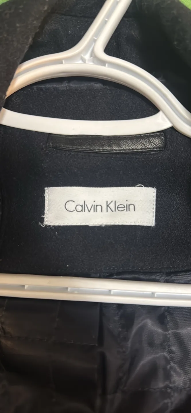 Calvin Klein Men's Peacoat jacket image indicator(4)