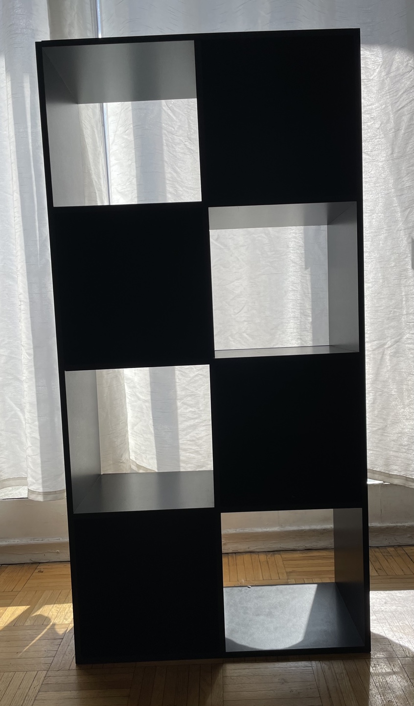 Black Cube Storage Organizer